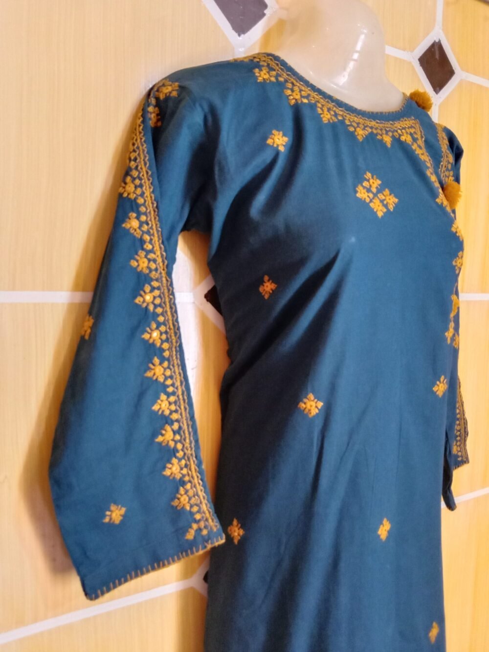 Top 5 Reasons Why Blue Balochi Chikankari Suit is a Must-Have in Your Wardrobe - Image 4