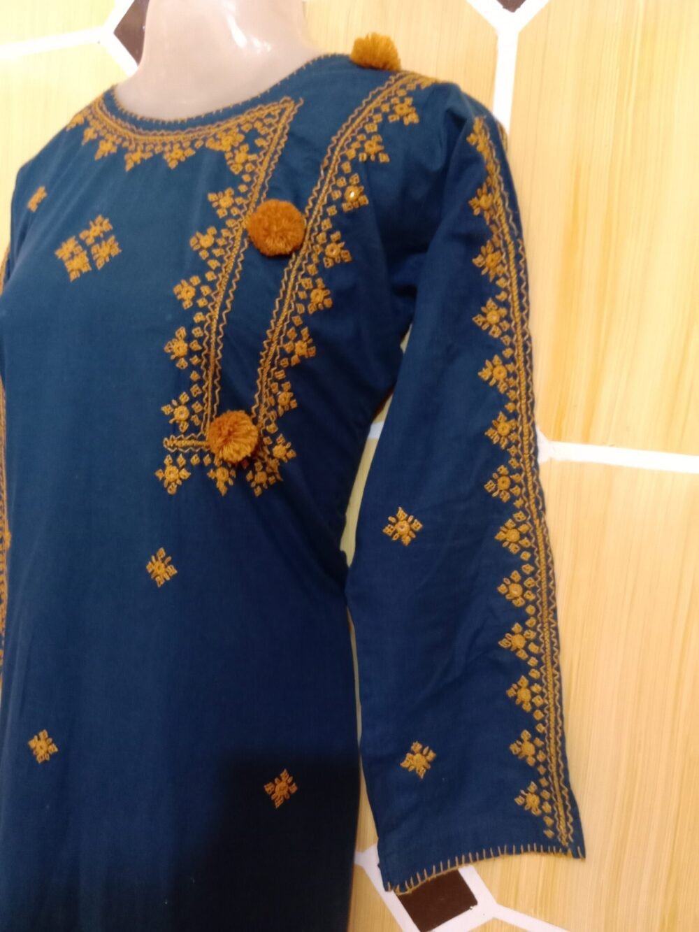 Top 5 Reasons Why Blue Balochi Chikankari Suit is a Must-Have in Your Wardrobe - Image 3
