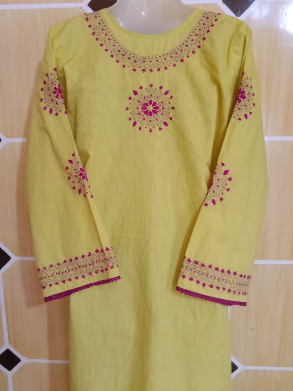 7 Compelling Reasons to Choose a Kutcha Tanka Chikankari Kurta Yellow for Every Occasion - Image 3