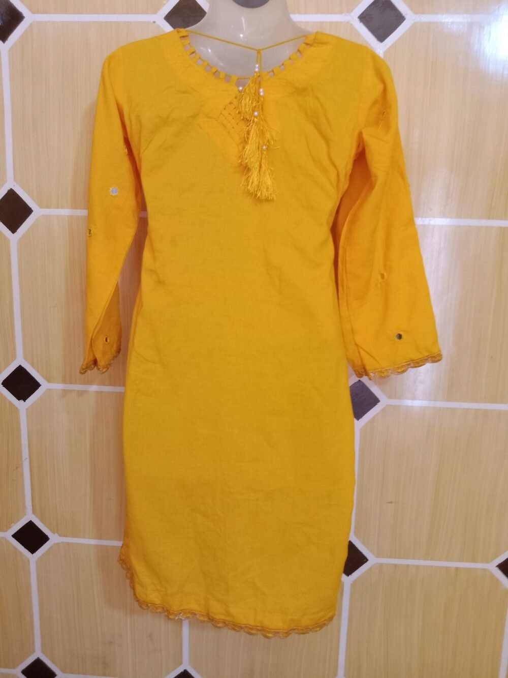 5 Compelling Benefits of Owning a Full Mirror Work Chikankari Cotton Kurta - Image 5