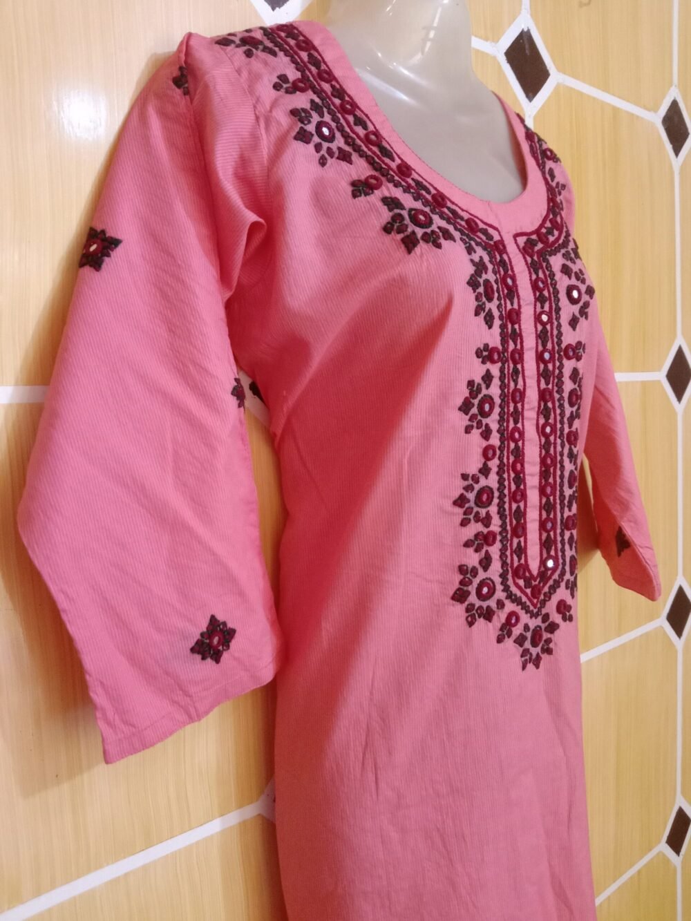 8 Powerful Reasons to Add the Sindhi Chikankari Pink Suit to Your Wardrobe Today - Image 3