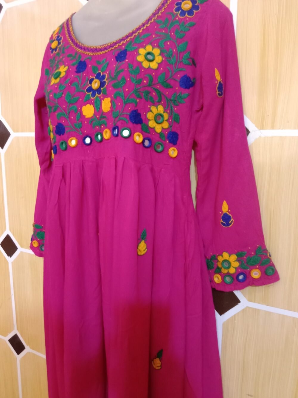 6 Reasons Why a Solid Chikankari Chunat Frock Pink Is the Ultimate Wardrobe Essential - Image 2