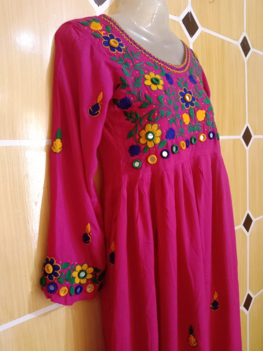 6 Reasons Why a Solid Chikankari Chunat Frock Pink Is the Ultimate Wardrobe Essential - Image 4