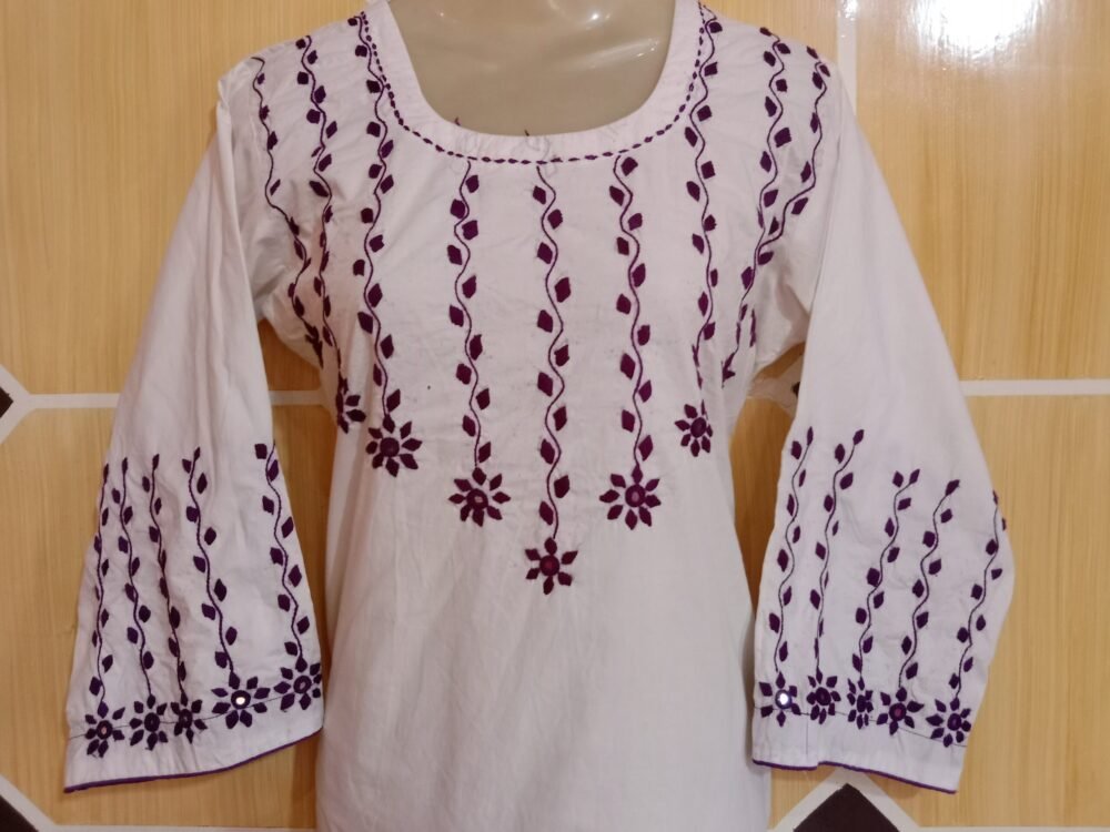 7 Reasons to Add a Solid Chikankari Kurta with White Palazzo to Your Wardrobe - Image 4