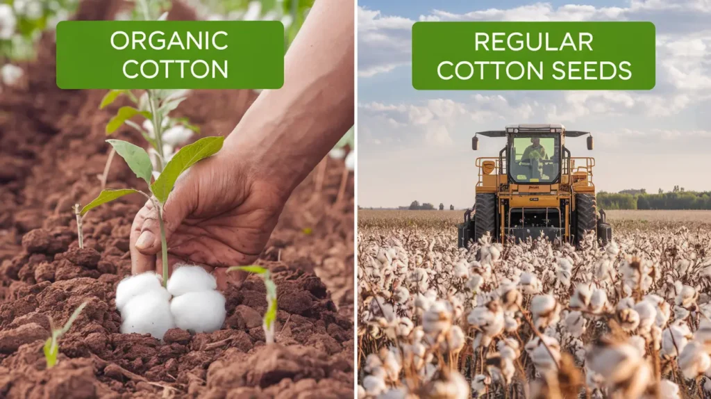 What is the difference between organic cotton and regular cotton