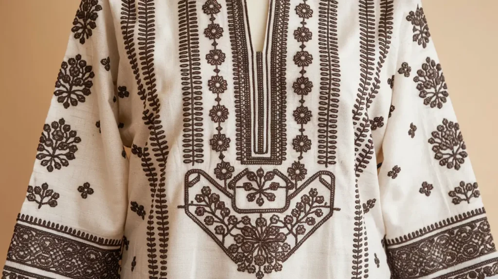 Chikankari Embroidered Kurta